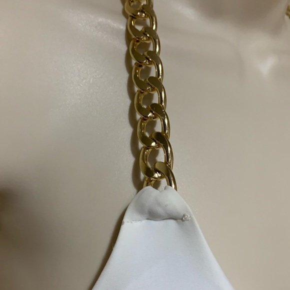 Chain strap swim top - Picture 2 of 8